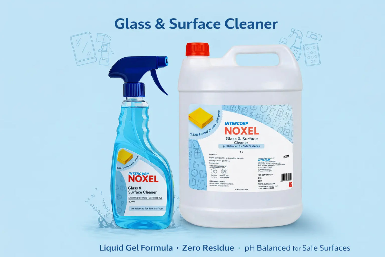Glass-Surface-Cleaner Pure & Sure