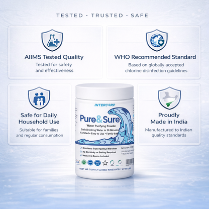 Water Purifying Powder - Pure & Sure - Pure & Sure