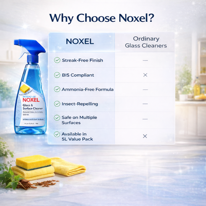 Glass & Surface Cleaner - Noxel - Pure & Sure