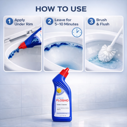 Toilet Cleaner - Flosho - Pure & Sure