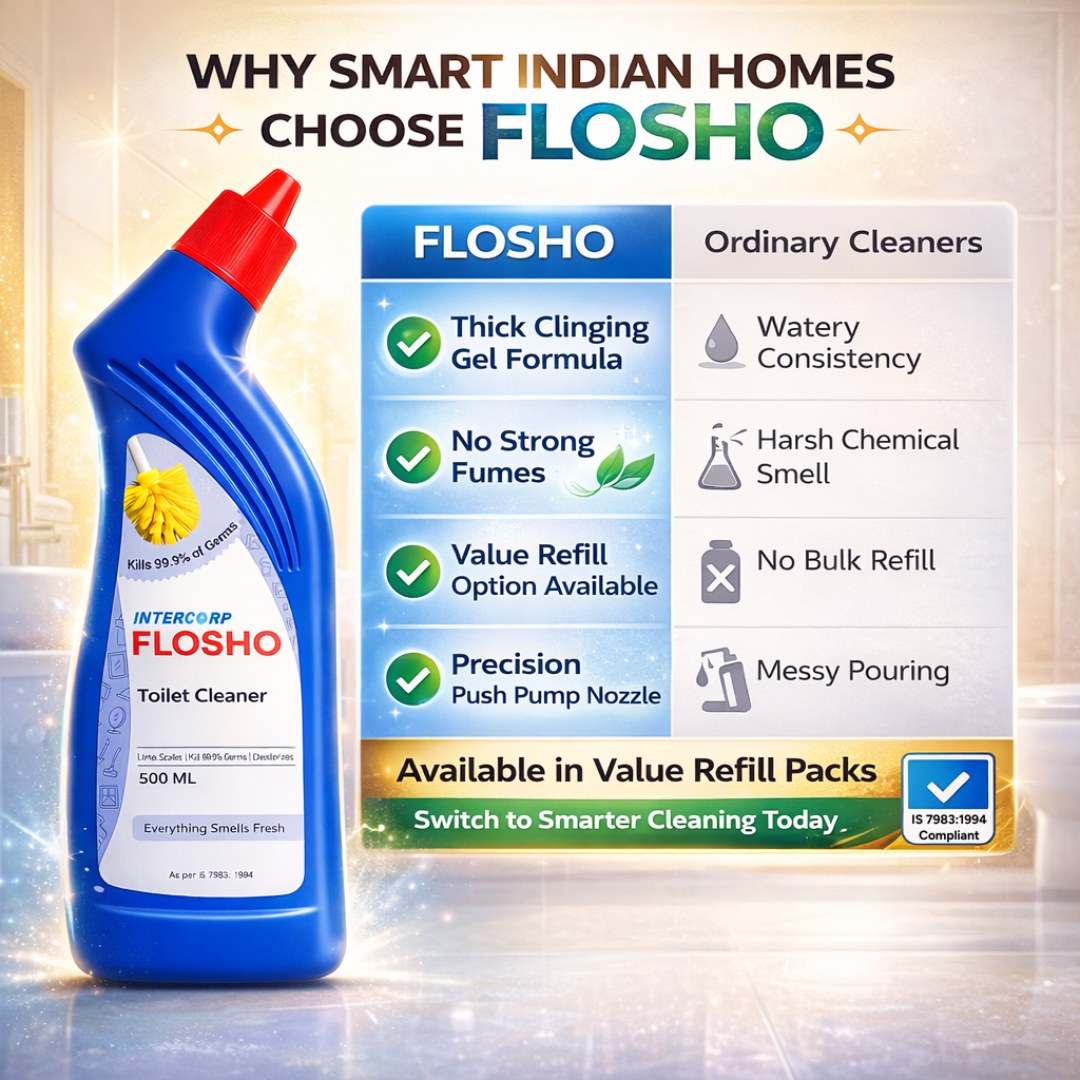 Toilet Cleaner - Flosho - Pure & Sure