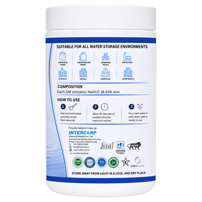 Water Tank Purifying Powder - Pure & Sure Pure & Sure