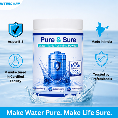 Water Tank Purifying Powder - Pure & Sure Pure & Sure